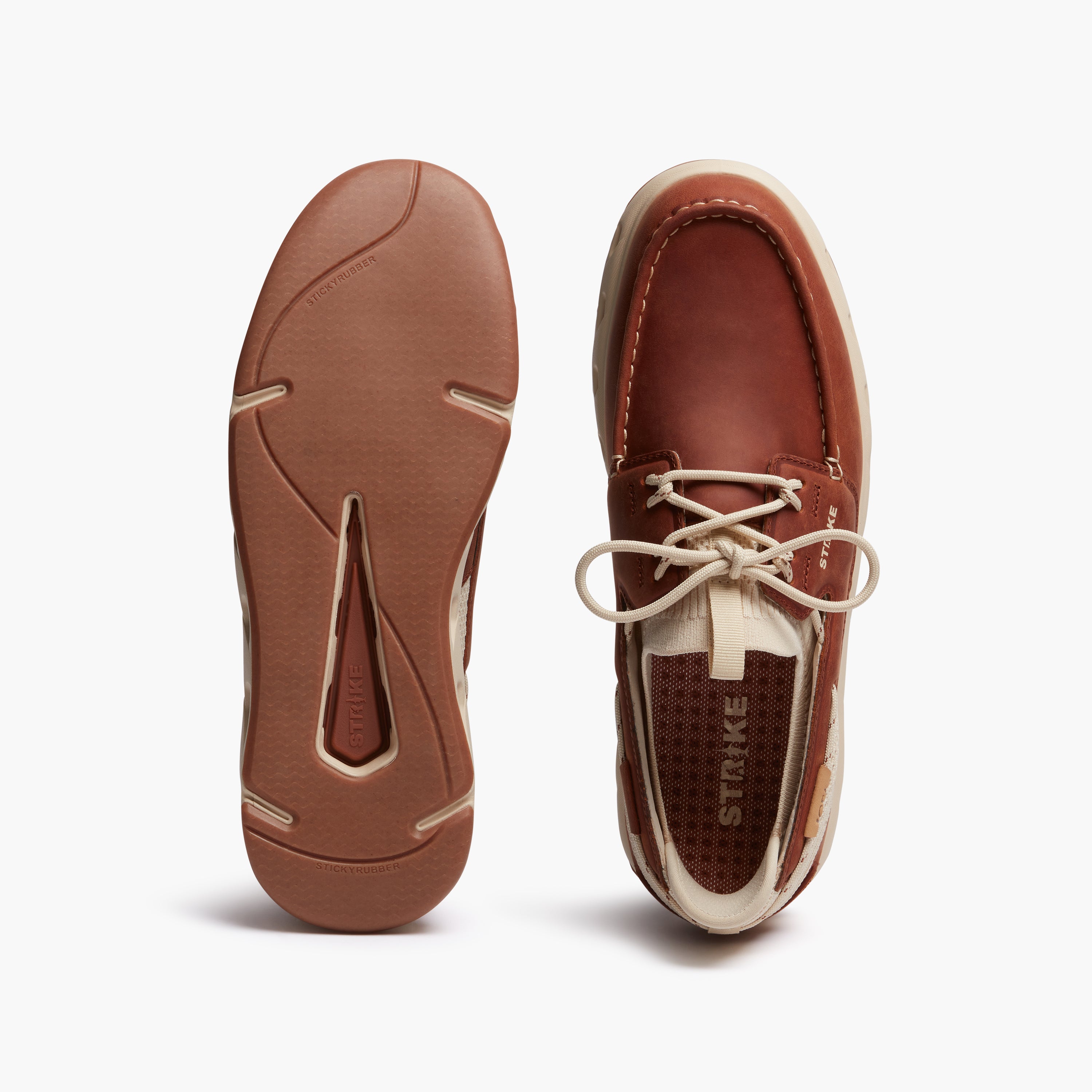 靴 SOPHNET. LEATHER BOAT SHOES 7 1/2 UNISEX - Boat shoes - Product Details